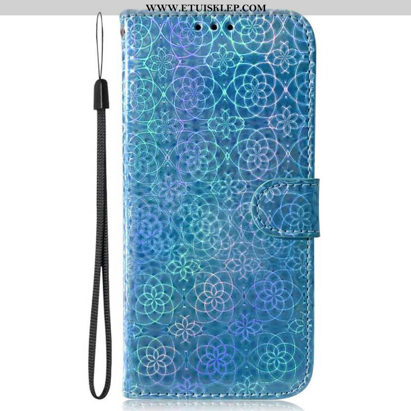 Etui Folio do Sony Xperia 1 IV z Łańcuch Lekki Z Paskiem